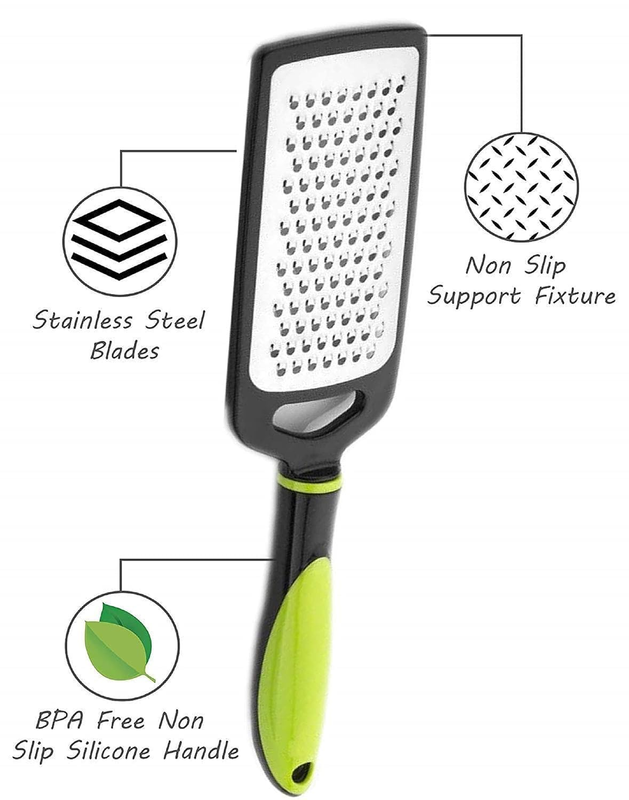 Stainless Steel Cheese Grater | 1PC | Ideal for Grating Cheese/Ginger/Vegetables/Fruits 